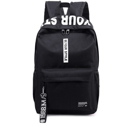 

Schoolbag mens fashion Korean junior&senior high school students backpack female Harajuku ulzzang large backpack