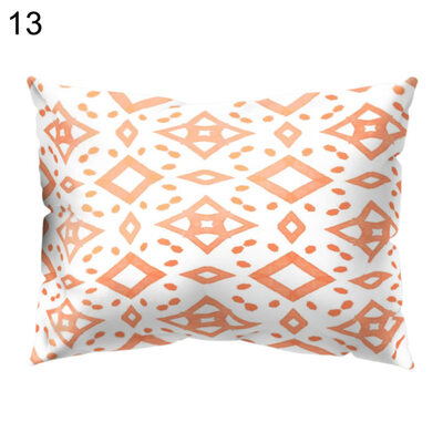 

Flower Bee Ice Cream Pillow Case Cushion Cover Sofa Bed Car Cafe Office Decor