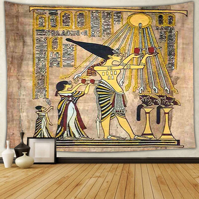 

Toponeto Fashion Tapestry Pattern Fresh Style Egypt Decorative Tapestry Home Decor