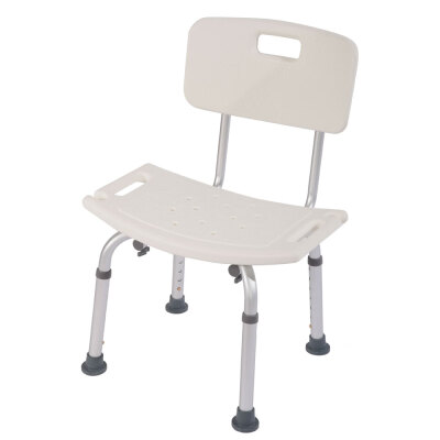 

Adjustable Medical Shower Chair Bath Tub Seat Bench Stool Detachable Backrest