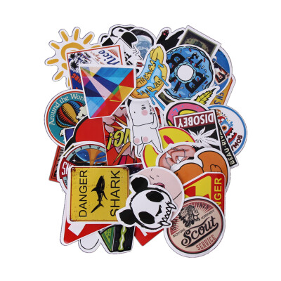 

50Pcs Gravity Falls Sticker For Car Laptop Luggage Skateboard Motorcycle