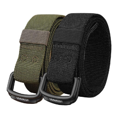 

2 Pack Men Women Belts 472 Inch Adjustable Webbing Belt for Camping Daily Casual