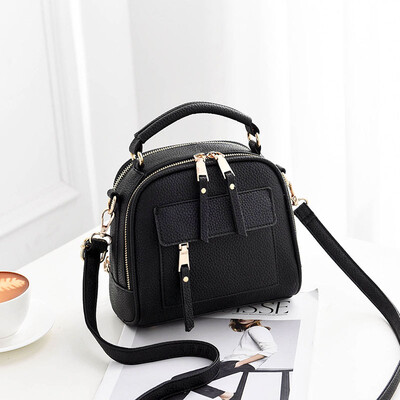 

On the new womens fashion Korean version of the girl texture 100-lap lady slanted one-shoulder bag simple