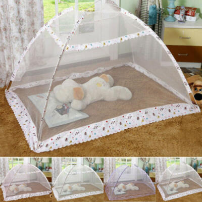 

AU Folding Canopy Mosquito Mesh Travel Camping Net For Newborn Infant Baby Kids