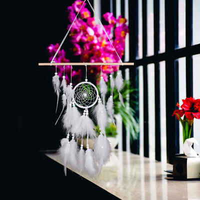 

Ethnic Style Dream Catcher Wall Hanging Dreamcatcher Pendant with Feather Kids Room Home Decoration for Good Dream