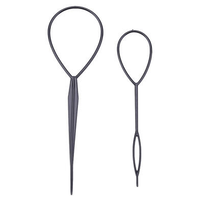 

24pcs Hair Care Styling Tools Ponytail Braider Hair Bun Maker Plastic Loop