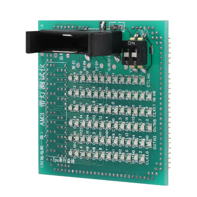 

Greensen For AMD LGA AM3 Computer Motherboard Socket Test CPU Analyzer Tester with LED LED Tester Test Card