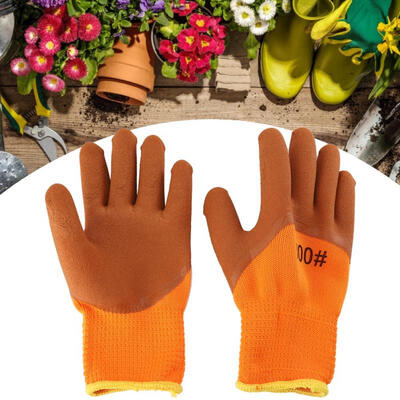 

Greensen 1Pair Non-slip Wear - resistant Labor Work Garden Gloves Handling Gloves