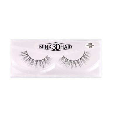 

1 Pair 3D Eyelashes Natural False Eyelashes Handmade Fake Eye Lashes Extension for Beauty Makeup Tool
