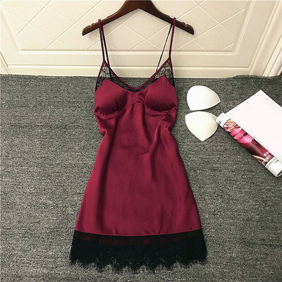 

〖Follure〗Womens Sexy Lace Nightdress Lingerie Sleepwear Sexy Top Sling Pajamas