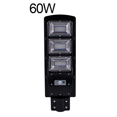 

Gobestart 20W40W60W LED Solar Powered Outdoor Wall Street Light PIR Motion Sensor Lamp