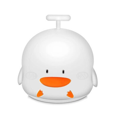 

UpperX 3Modes Tap Control Silicone LED Duck Night Lamp USB Rechargeable Kids Nursery Night Light with Musical Duckling Sound Mode
