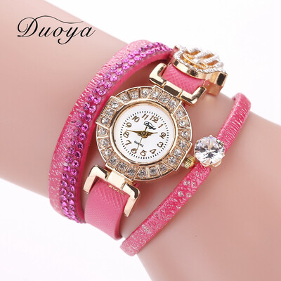 

Fashion bright diamond trend female models around the ring bracelet table diamond alloy watch