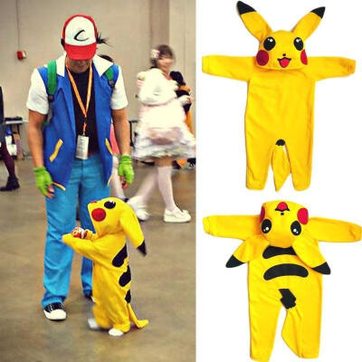 

Pokemon Go Newborn Infant Baby Boy Girl Pikachu Outfit Jumpsuit Rompers Playsuit