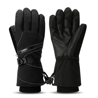 

Thermal Winter Gloves Long Cuff Cycling Gloves Water Repellent Windproof Gloves Warm Motorcycling Climbing Skiing Equipment