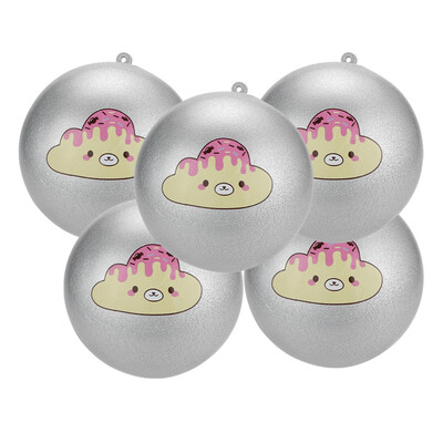 

Siaonvr 5PCs Bread Pendant Scented Charm Slow Rising Collection Stress Reliever toy