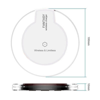 

Crystal 5W Qi Wireless Charger Cell Phone Charger Cell Phone Qi Fast Charger Cell Phone Wireless Charger Transmitter For