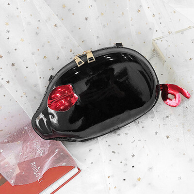 

Tailored Women Spring And Summer Fashion Patent leather Candy Color Cartoon Bag Messenger