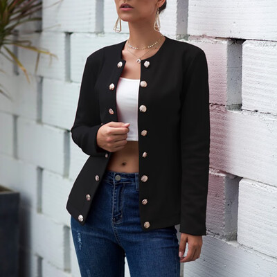 

Long-sleeved Slim Blazers