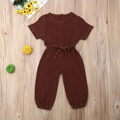 

Baby Girl Newborn Clothes Cotton Romper Bodysuit Jumpsuit Summer Outfits Set