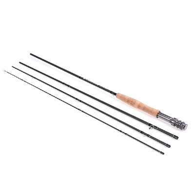 

Carbon Fly Fishing Rod 9FT 27M 4 Section Fishing Rod Fishing Pole Soft Cork Handle Fly Rod
