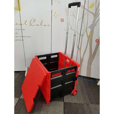 

ZHIWEI Second-generation folding shopping cart Portable Large capacity 16547