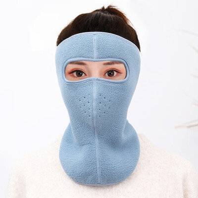 

Men Women Double Sided Fleece Thermal Full Face Mask Neck Protection Warm Cover
