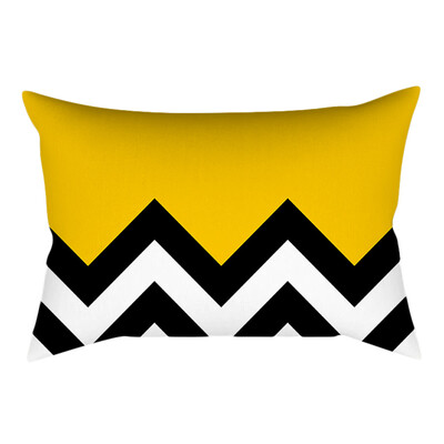 

〖Follure〗Pineapple Leaf Yellow Pillow Case Sofa Car Waist Throw Cushion Cover Home Decor