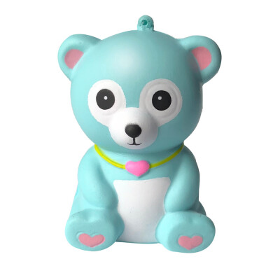 

Siaonvr Squishies Adorable Bear Slow Rising Cream Squeeze Scented Stress Relief Toys
