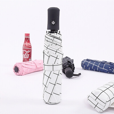 

LISM tri-fold lattice umbrella manual sun protection water repellent wind protection 17765