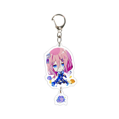 

The Quintessential Quintuplets Cute Anime Figure Acrylic KeyringKeychain UK