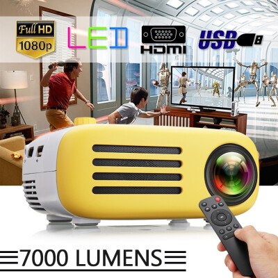 

Video Portable Projector YG200 Projector Mini Portable Home Theater 1080P USB AV HDMI Full HD LED Beamer