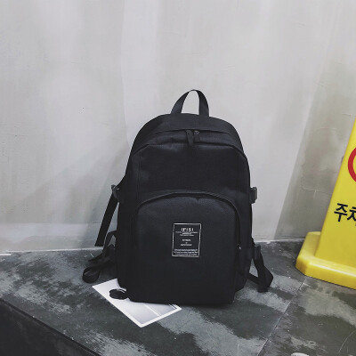 

Shoulder bag male Korean version of street personality backpack ulzzang University middle school student middle school bag female