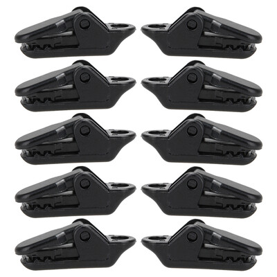 

10 PCSSets Selling Tents Awning Wind Rope Clamp Awnings Plastic Clip