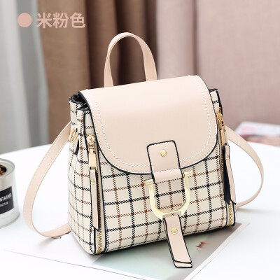 

Bag woman bag double shoulder bag woman small bag Korean version fashion one shoulder bag woman backpack oblique satchel bag