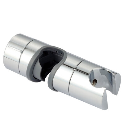 

Bathroom 18-25mm Shower Rail Head Slider Holder Bracket Adjuster ABS