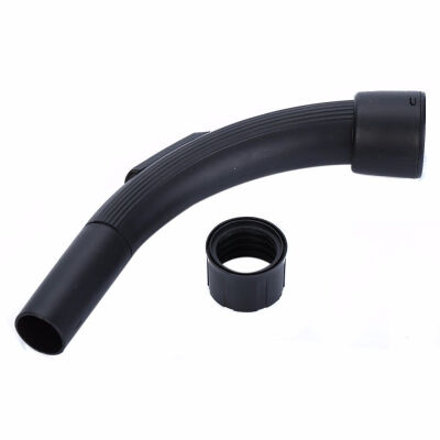 

1 Black Spare Vacuum Cleaner Wand Bent Handle Bend Hose End For Hoover 32mm New