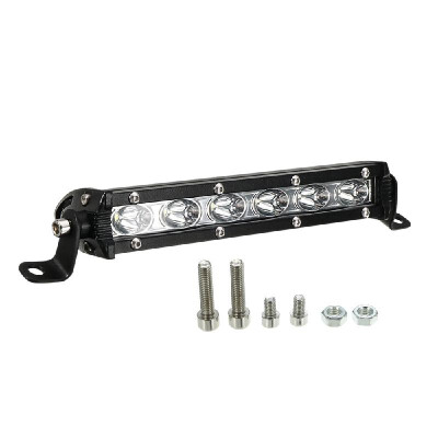 

2Pcs 7inch 18W LED Light Bar Spot Beam Work Light Driving Fog Light Road Lighting for Jeep Car Truck SUV Boat Marine