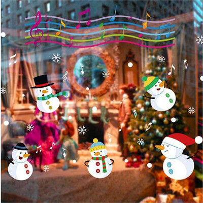 

〖Follure〗Merry Christmas Household Room Window Wall Sticker Mural Decor Decal Removable