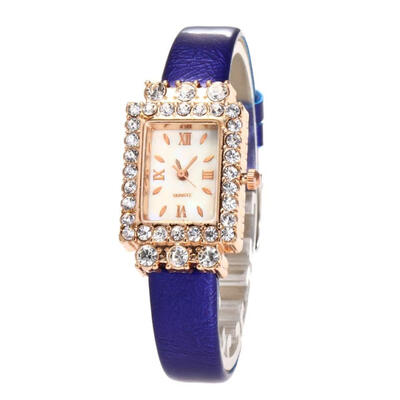 

Fashionable Business Souvenir Ladies Wristwatch Beautiful Simple Womens quartz watch Temperament Stainless hard clock 2018 D