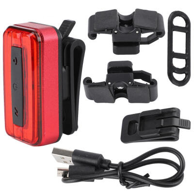 

Greensen Bike Taillight Waterproof Bicycle Night Riding Cycling Rear Warning Light USB Rechargeable