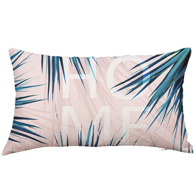 

Siaonvr Rectangle Cushion Cover Silk Throw Pillow Case Pillowcase