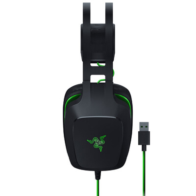 

Razer Electra V2 USB Gaming Headset PC Headphone Earphone Virtual 71 Surround Sound Auto Adjusting Headband Detachable Boom Mic 4