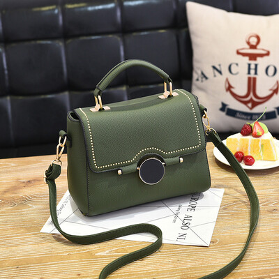 

Korean version of the tide handbag fashion simple handbags wild Messenger bag