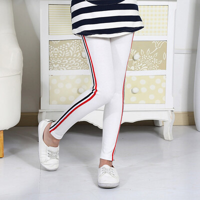 

Toddler Baby Kids Girls Stripe Printed Casual Long Pants Trousers