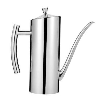 

Stainless Steel Oil Pot Dispenser Jar Kitchen Condiment Storage Container