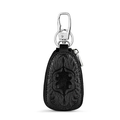 

Men Women Retro Real Leather Car Key Holder Key Bag Keychain Wallet