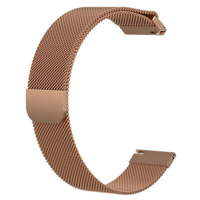 

Metal Magnetic Milanese Loop 18mm Watchband Wrist Strap for Ticwatch C2