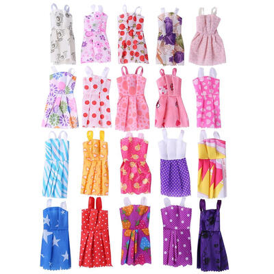

Handmade Doll Dress Summer Party Princess Dress Spaghetti Strap Dresses