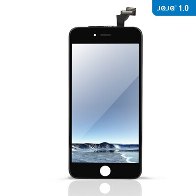 

JQJQ10 is suitable for Apple 6plus screen assembly mobile phone display LCD touch glass inside&outside screen maintenance LCD 6plus black screen without accessories